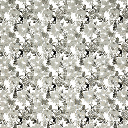 Your World Raven by Carole Designer Fabric Oasis 100% Cotton Pakistan 9" V, 9" H 54" - Swanky Fabrics -