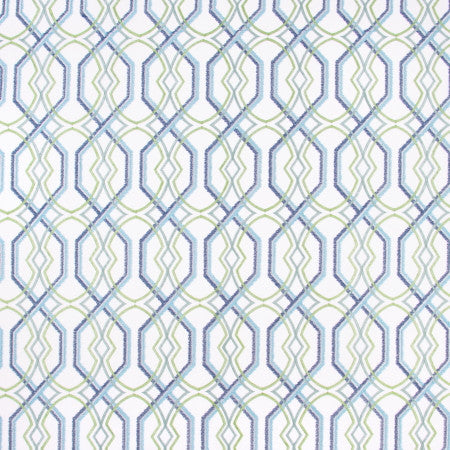Rivers Connect Aegean by Carole Fabric VIBRANCE 63% Cotton, 31% Viscose, 6% Spun Polyester- Softened India N/A Horizontal: 5 3/4" and Vertical: 15 1/2" 52" - Fabric Carolina -