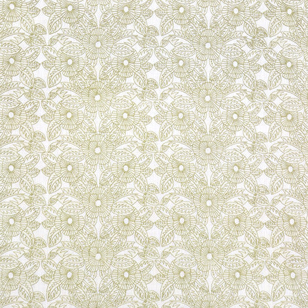 Cheer And Love Wheat by Carole Designer Fabric Oasis 100% Polyester India 6 3/8" V, 13" H 51.5" - Swanky Fabrics -