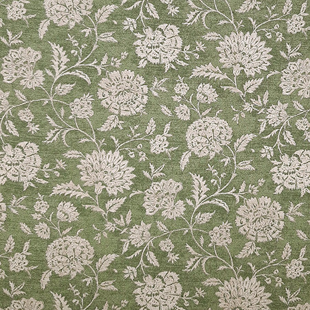 Familiar Sight Pine by Carole Fabric Evergreen 100% Cotton Printed In Usa On Imported Goods  24 1/2" V, 14" H HD 55.75"  - Fabric Carolina -
