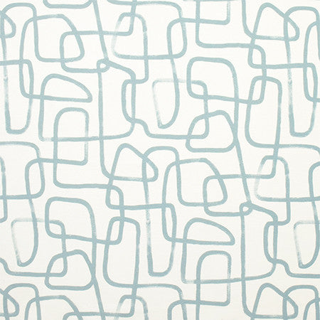 Wrong Turn Spa by Carole Fabric Prisma 100% Cotton SPAIN 50,000 Wyzenbeek Double Rubs 27" V, 13 1/2" H HD 54"  - Fabric Carolina -