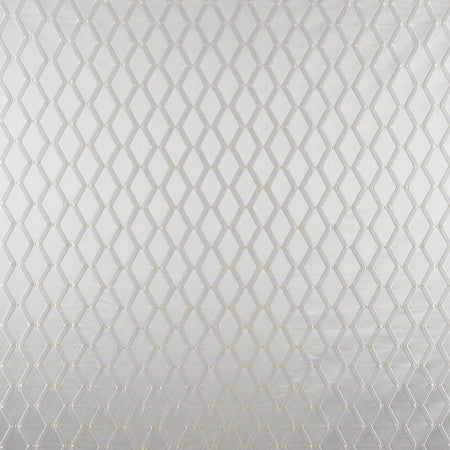 Alongside Us Silver by Carole Designer Fabric Blue Steel 52% Cotton, 48% Polyester India 65,000 Wyzenbeek Double Rubs 3 3/4" V, 3 1/8" H 56" - Swanky Fabrics -