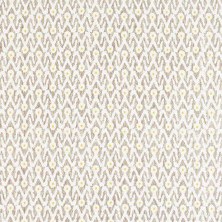 Together With You Driftwood by Carole Fabric Moonstone 100% Cotton India  9" V, 13 1/2" H 54"  - Fabric Carolina -