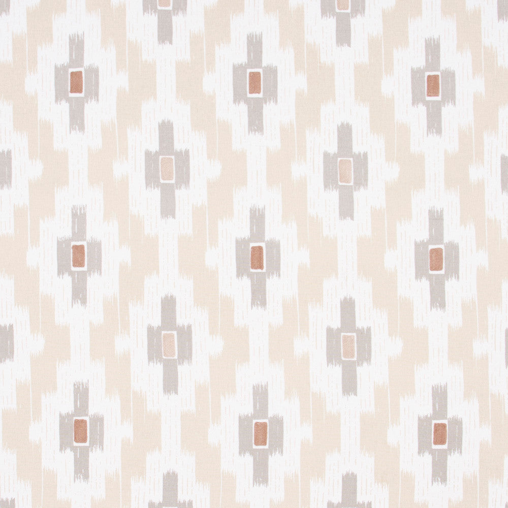 Path Finder Buttercream by Carole Fabric Portobello 95% Cotton, 5% Viscose India N/A Horizontal: 9 and Vertical: 9 50 - Fabric Carolina -