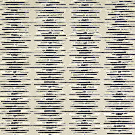 Undercover Indigo by Carole Fabric Shape Shifter Base: 70% Cotton, 30% Poly Embr: 100% Poly India  3 3/4" V, 8 7/8" H 52"  - Fabric Carolina -