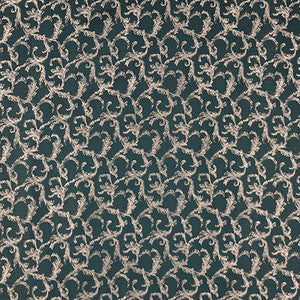Uphill Climb Peacock by Carole Fabric