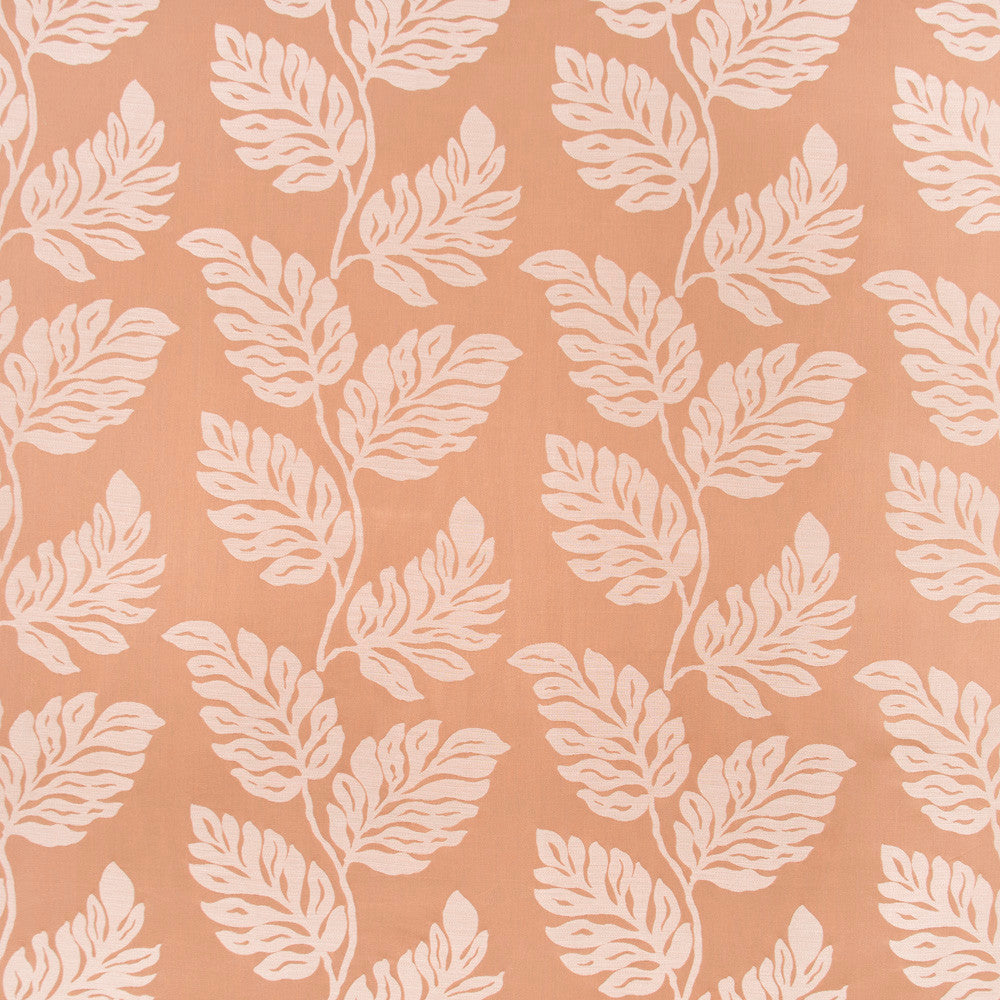 Seaside Resort Salmon by Carole Fabric Geranium 75% Cotton, 25% Bamboo India N/A Horizontal: 135 and Vertical: 16 54 - Fabric Carolina -