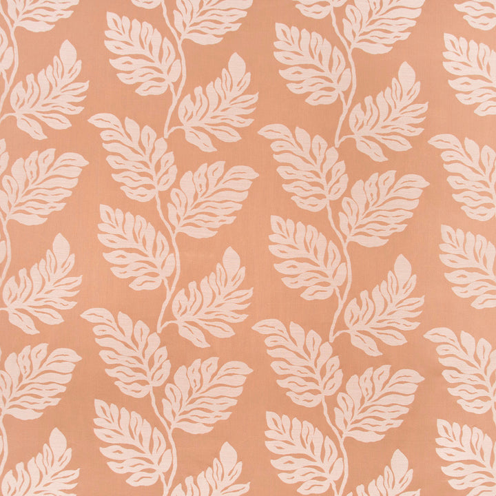 Seaside Resort Salmon by Carole Fabric Geranium 75% Cotton, 25% Bamboo India N/A Horizontal: 135 and Vertical: 16 54 - Fabric Carolina -