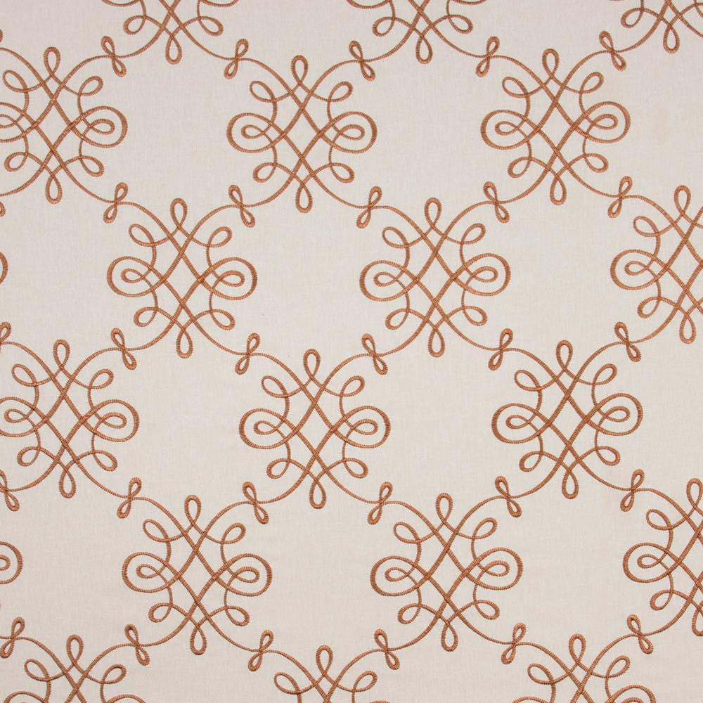 State Of Grace Paprika by Carole Fabric Desert Wanderer 60% Polyester, 30% Cotton, 10% Linen India N/A Horizontal: 13 and Vertical: 1575 50 - Fabric Carolina -