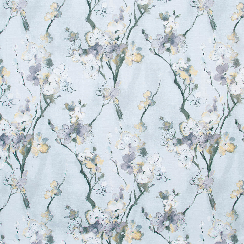 Another Time Danube by Carole Fabric Spearmint 100% Cotton S Korea Passes 15,000 Double Rubs Wyzenbeek Horizontal: 27.25 and Vertical: 26 54 - Fabric Carolina -