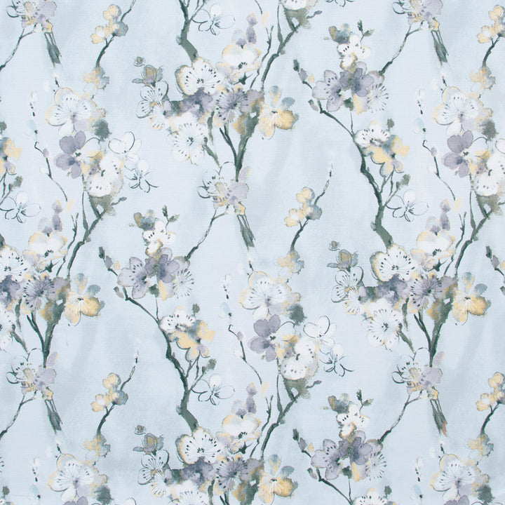 Another Time Danube by Carole Fabric Spearmint 100% Cotton S Korea Passes 15,000 Double Rubs Wyzenbeek Horizontal: 27.25 and Vertical: 26 54 - Fabric Carolina -