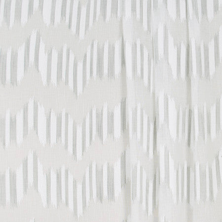 Tiki Torch Gray by Carole Fabric Sheer Marvel 100% Polyester TURKEY N/A 8 1/8" V, 12" H 118"  - Fabric Carolina -