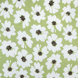 Daisy Field Sage by Carole Fabric