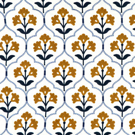 <p>Kindred Sunny Skies by Carole Fabric</p><p><strong>Required Minimum Quantity Purchase: 2 yards</strong></p><p>Book: Forget Me Knot</p><p>Content: Base: 100% Cotton Embr: 71.7% Cotton, 23.1% Acrylic, 5.2% Viscose</p><p>Origin: </p><p>Performance: N/A</p><p>Repeat: 7 1/2" V, 2 3/4" H HD</p><p>Width: 50*"</p>