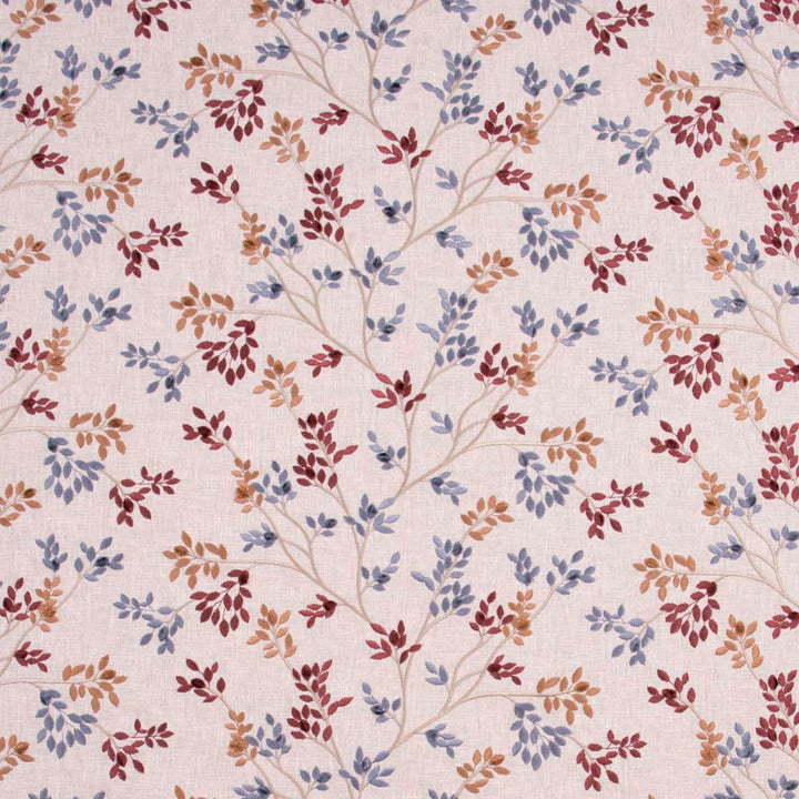 Feet Above Vineyard by Carole Fabric Red Sea 52% Cotton, 48% Polyester India 20,000 Wyzenbeek Double Rubs Horizontal: 17.25 and Vertical: 9.125 51.75 - Fabric Carolina -