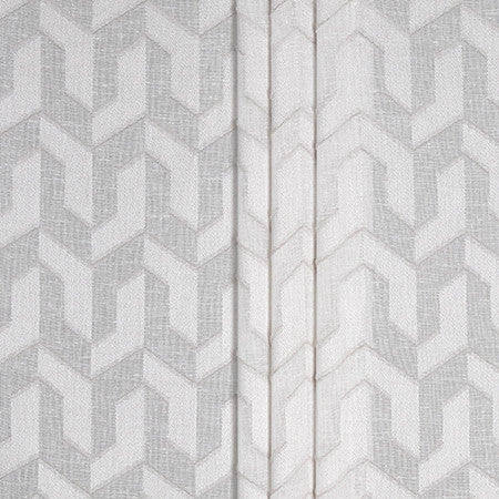 Lightest Touch Oyster by Carole Fabric Sheer Impressions 100% Polyester N/A 3 7/8" V, 3 3/8" H 118" - Fabric Carolina -