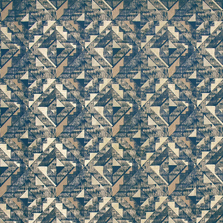 Moving On Up Peacock by Carole Designer Fabric State Of The Art 100% Polyester CHINA 7 1/4" V, 7" H 55" - Swanky Fabrics -