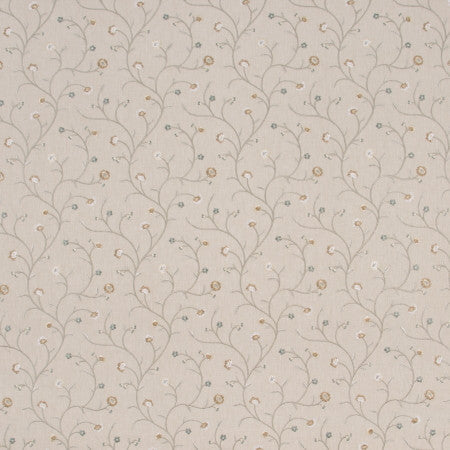 Falling In Love Cashmere by Carole Designer Fabric MOUNTAIN SKY 52% Cotton, 48% Polyester India Passes 30,000 Double Rubs Wyzenbeek Horizontal: 9 1/4" and Vertical: 9 1/4" V 53" - Swanky Fabrics -