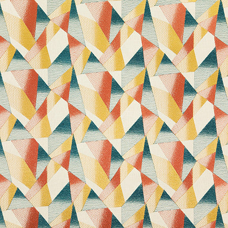 See The Effect Gem by Carole Designer Fabric Dawn & Dusk Base: 50% Polyester, 50% Cotton, Embr: 100% Polyester India 51,000 WYZENBEEK DOUBLE RUBS 6 5/8" V, 6 3/8" H 52" - Swanky Fabrics -