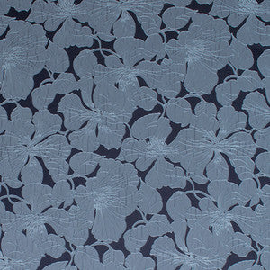Garden Stroll Navy by Carole Fabric
