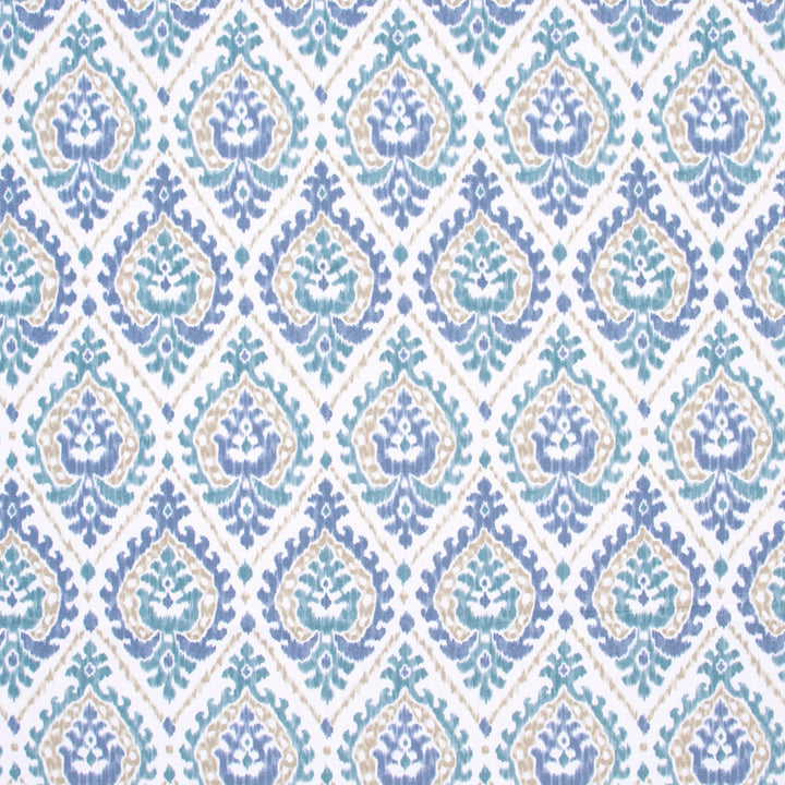 Creative Spirit Lagoon by Carole Fabric Spearmint 100% Cotton Spain Passes 30,000 Double Rubs Wyzenbeek Horizontal: 6.75 and Vertical: 13.5 54 - Fabric Carolina -