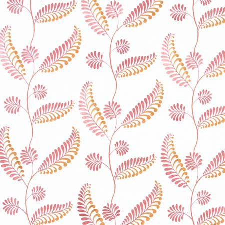 Easy Breezy Sorbet by Carole Fabric Pink Jade 85% Polyester, 15% Linen India N/A 15 1/4" V, 25" H HD 50.75"  - Fabric Carolina -