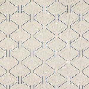 Peek At You Metal Blue by Carole Fabric