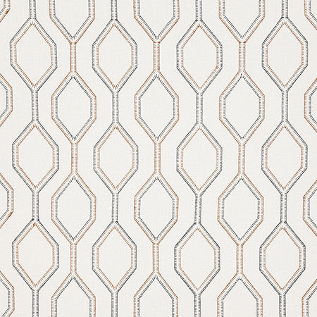 Going My Way Canyon by Carole Fabric Dawn & Dusk Base: 70% Cotton, 25% Polyester, 5% Linen, Embr: 61% Cotton, 22% Polyester, 13% Rayon, 4% Linen India N/A 7 3/4" V, 6 1/2" H 52"  - Fabric Carolina -