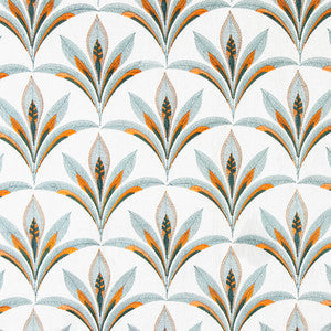 Isle Of Palms Teal by Carole Fabric