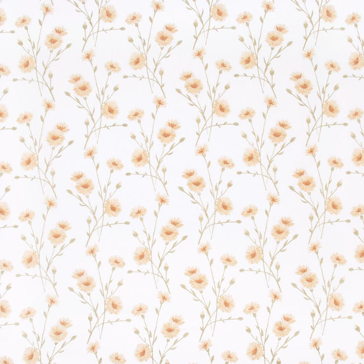 Place To Rest Daisy by Carole Fabric Coconut Cream 52% Cotton, 48% Polyester India Passes 30,000 Double Rubs Wyzenbeek Horizontal: 10375 and Vertical: 925 52 - Fabric Carolina -