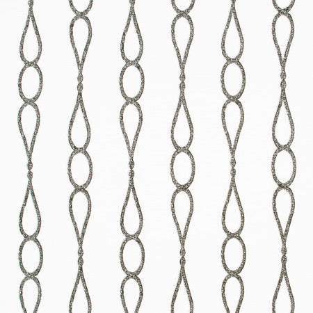 Begin Again Domino by Carole Fabric White Smoke 100% Cotton India Passes 50,000 Double Rubs Wyzenbeek 15 1/2" V, 9" H 52"  - Fabric Carolina -