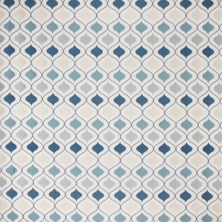 Party Favor Ocean by Carole Fabric French Navy 63% Polyester, 37% Cotton India N/A </p><p>Repeat: 9 1/4" V, 4 1/4" H 52" - Fabric Carolina -