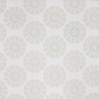 Meant To Be Pearl by Carole Fabric Weathered Neutrals 38% Polyester, 38% Cotton, 24% Viscose India N/A 12 1/2" V, 17" H 52"  - Fabric Carolina -
