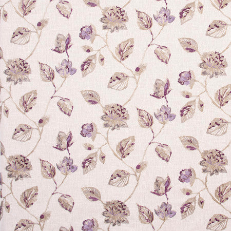 To Have Heart Boysenberry by Carole Fabric Azalea 58% Cotton, 42% Polyester India Passes 20,000 Double Rubs Wyzenbeek Horizontal: 25 1/4" and Vertical: 12 1/4" V 50.5" - Fabric Carolina -