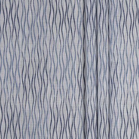 Whisper To You Surf Blue by Carole Fabric Sheer Impressions 100% Polyester N/A 4 1/4" V 118" - Fabric Carolina -