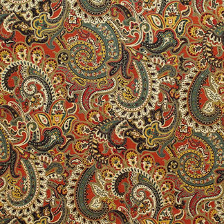 Wilder Ming Red by Carole Fabric Past Perfect 55% LINEN, 45% RAYON-SSR CHINA Passes 12,000 Double Rubs Wyzenbeek </p><p>Repeat: 26" V, 27" H 54" - Fabric Carolina -
