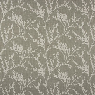 Riverbank Smoke by Carole Fabric Good Life 80% Polyester, 12% Linen, 8% Cotton India Passes 15,000 Double Rubs Wyzenbeek </p><p>Repeat: 8 7/8" V, 13 5/8" H 55" - Fabric Carolina -