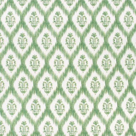 Play Date Spa Green by Carole Designer Fabric MOUNTAIN SKY 100% Cotton- Soil & Stain Repellent Finished In USA 12 5/8" V, 3 3/8" H HD 54" - Swanky Fabrics -