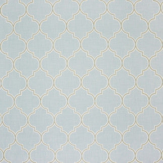 Cozy Chic Aqua by Carole Fabric Looking Glass 73% Cotton, 27% Polyester INDIA Passes 20,000 Double Rubs Wyzenbeek 9 3/8" V, 6 5/8" H 53"  - Fabric Carolina -