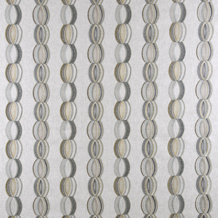 Chained To You Slate by Carole Fabric From The Heart 52% Cotton, 48% Polyester India 27,000 Wyzenbeek Double Rubs 6 1/4" V, 8 7/8" H 53"  - Fabric Carolina -
