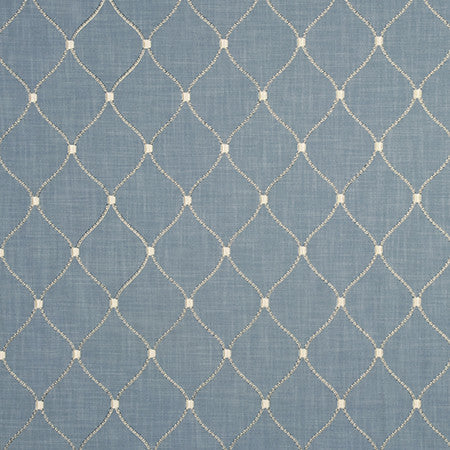 Made You Smile Chambray by Carole Designer Fabric From The Heart 100% Polyester India 6,000 Wyzenbeek Double Rubs </p><p>Repeat: 6 3/8" V, 4 1/2" H 53" - Swanky Fabrics -