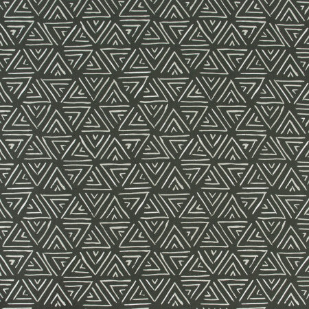 Travel Plans Charcoal by Carole Fabric SILVER FOX 100% Cotton USA Passes 30,000 Double Rubs Wyzenbeek Horizontal: 13 1/2" and Vertical: 13 1/2" V 54" - Fabric Carolina -