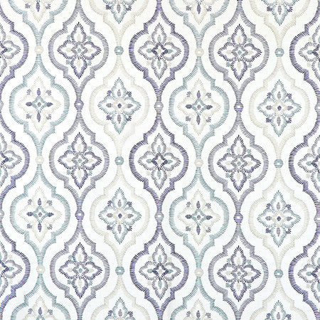 Your Life Story Delft by Carole Fabric Blue Crush 100% Cotton Spain  9" V, 13 1/2" H 54""  - Fabric Carolina -