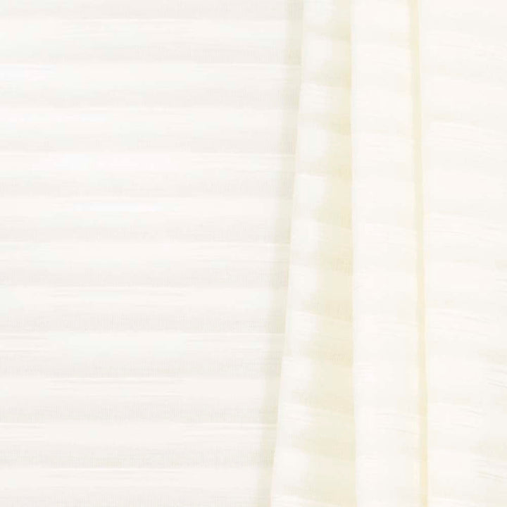 Complexity Ivory by Carole Designer Fabric Sheer Intrigue 100% Polyester Turkey N/A Horizontal: 6 and Vertical: 2 59 - Swanky Fabrics -