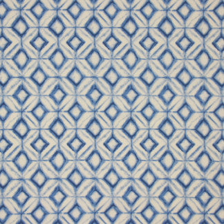 Every Stop Horizon by Carole Fabric Ocean Blue 100% Cotton Duck Turkmenistan Passes 30,000 Double Rubs Wyzenbeek Horizontal: 4 1/2" and Vertical: 12 5/8" V 54" - Fabric Carolina -