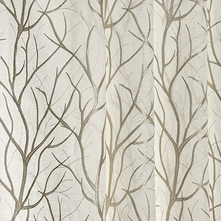 Sleepwalk Taupe by Carole Fabric In The Clouds,Sheer Genius,Perfect Balance 54% Linen, 32% Cotton, 14% Polyester India  12 3/4" V, 12 3/4" H 50.5"  - Fabric Carolina -