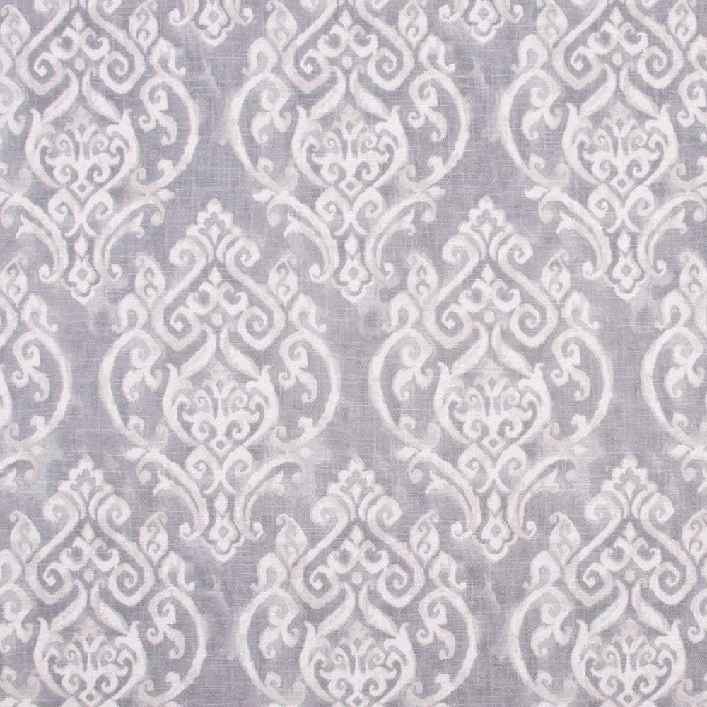 Best Wishes Smoke by Carole Fabric White Smoke 55% Linen, 45% -Viscose Soil Repellent S Korea Passes 12,000 Double Rubs Wyzenbeek Horizontal: 13.5 and Vertical: 27 56 - Fabric Carolina -