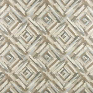 Paint Strokes Driftwood by Carole Fabric
