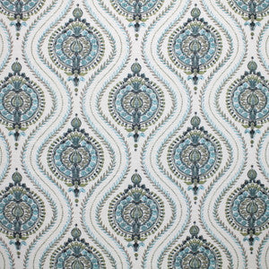 Once Again Teal by Carole Fabric