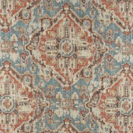 Thunder Ridge Teal by Carole Designer Fabric Well-Traveled 55% Linen, 45% Viscose-Soil Resistant S Korea 12,000 Wyzenbeek Double Rubs </p><p>Repeat: 27 3/8" V, 26 1/4" H HD 56" - Swanky Fabrics -